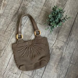 The SaK boho bamboo shoulder bag